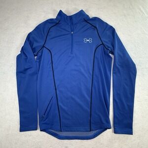 UA Under Armour Men's Running Long Sleeve Medium M Blue All Season Gear‎